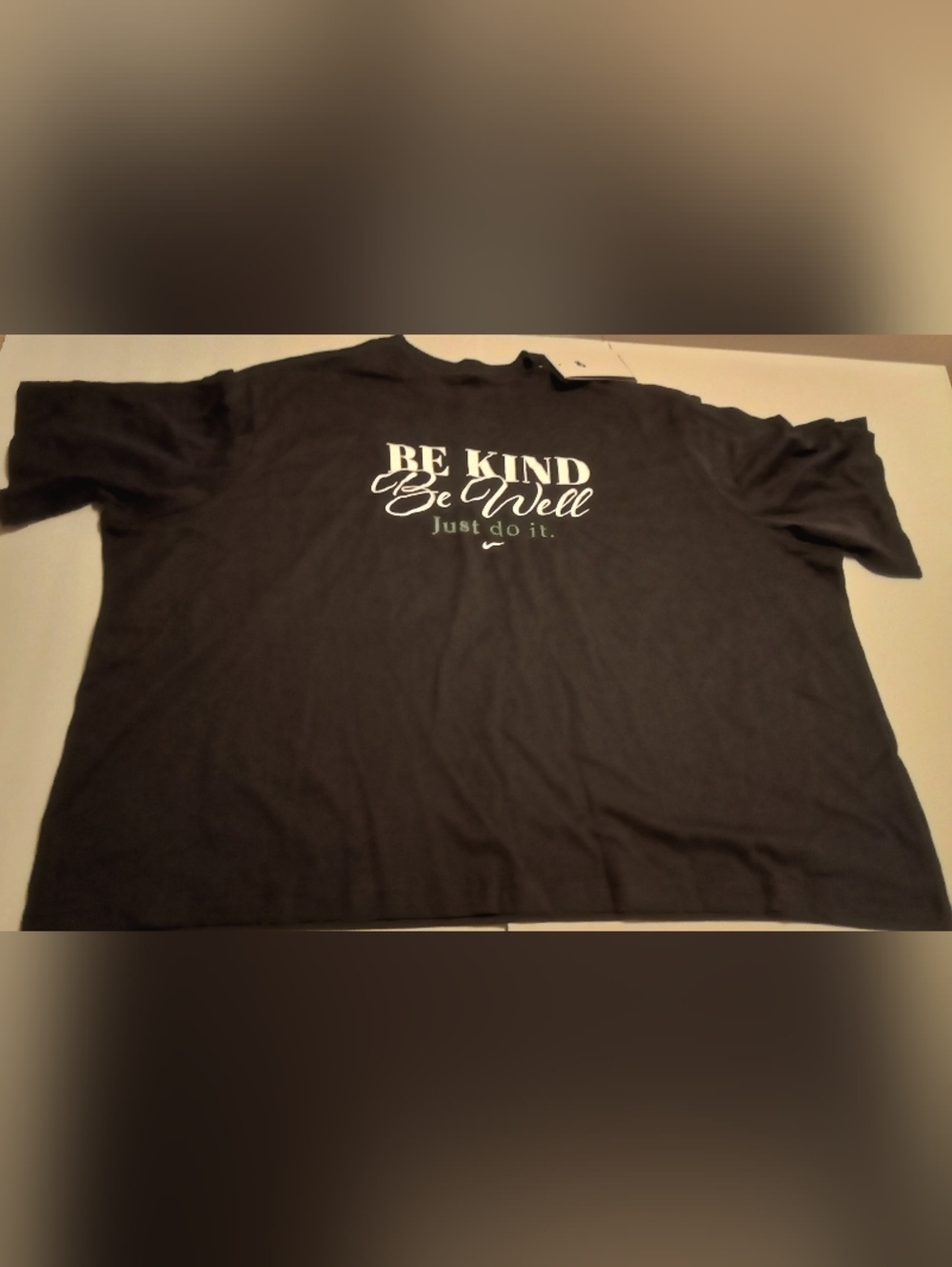 Nike Be Kind Be Well "Just do it." Graphic Tee - Black - Picture 6 of 8